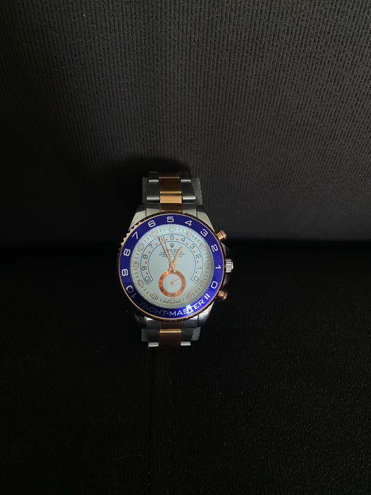 Rlx Perpetual Bicolor Dorado Tablero Blanco - Azul