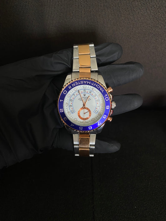 Rlx Perpetual Bicolor Dorado Tablero Blanco - Azul